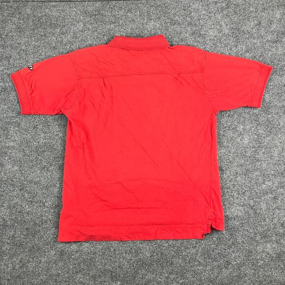 Pro Player Nebraska Cornhuskers Polo Shirt Mens Large Red Cotton Casual - Picture 6 of 9